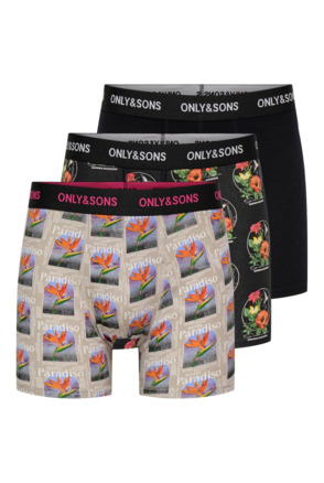 ONSFITZ AOP WB BOLD BOXER 3-PACK NOOS Heren