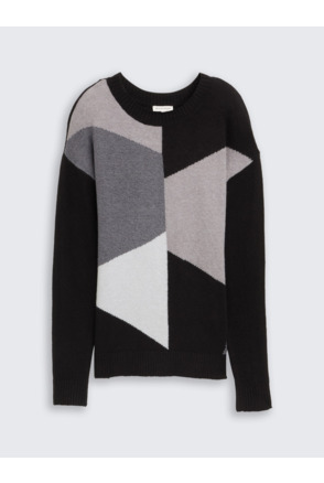 Gebreide trui met patroon