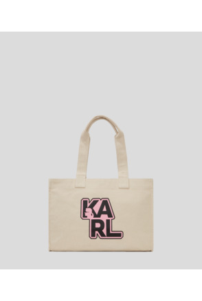 K/ATHLEISURE CANVAS SHOPPER