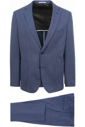 Suitable Jersey Suit Kobaltblauw