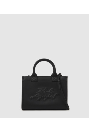 K/SHOPPER TEXT SMALL TOTE
