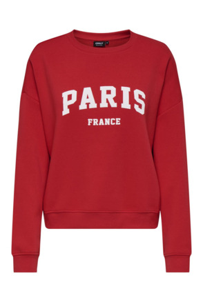 Loose Fit O-Neck Long Sleeves (L/S) Sweatshirt met print