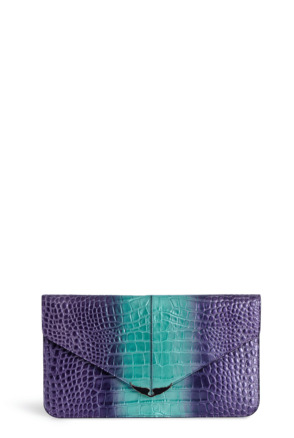 BORDERLINE POUCH METAL EMBOSSE