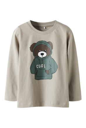 Normale pasvorm ronde hals lange mouwen (L/S) Jongens