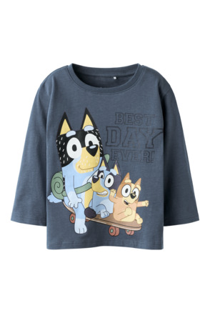 Normale pasvorm ronde hals lange mouwen (L/S) Heren