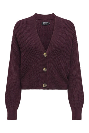 Regular Fit V-Neck Long Sleeves (L/S) Geribbeld vest