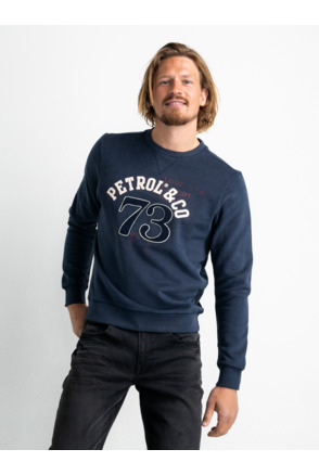 Men Sweater Round Neck Print