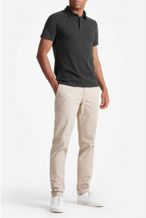 King Essentials The James Poloshirt Zwart