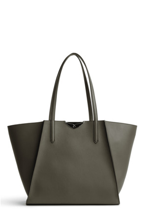 LE BORDERLINE GRAINED LEATHER