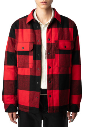TROP WOOL PADDED CHECK