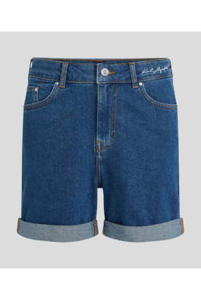 RELAXED DENIM SHORTS
