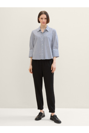 Losse cropped broek