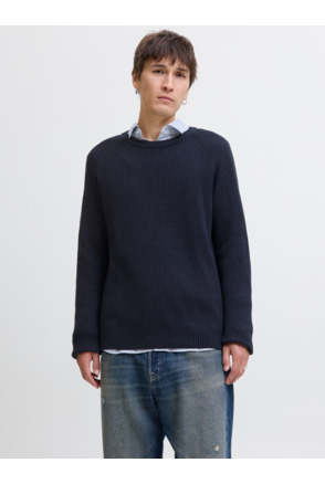 JJPANNEL KNIT CREW NECK AW25