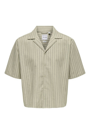 Relaxed Fit Shirt Kraag Korte Mouwen (K/M) Casual Heren
