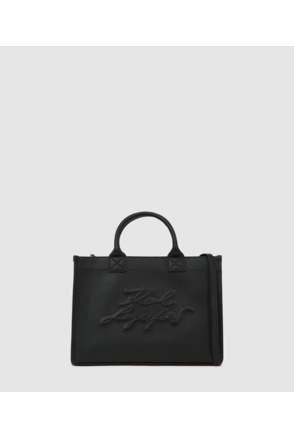 K/SHOPPER TEXT TOTE