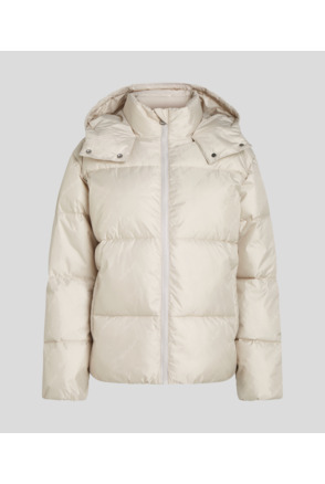 SIGNATUUR JACQUARD KAP PUFFER