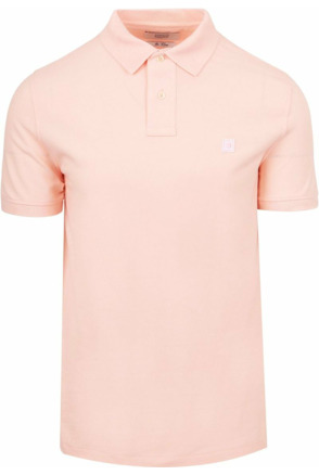 King Essentials The Rene Poloshirt Lichtroze
