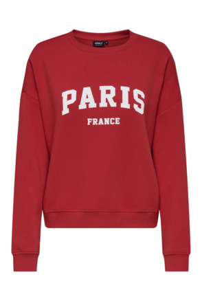 Loose Fit O-Neck Long Sleeves (L/S) Sweatshirt met print