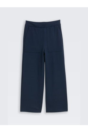 Culottes met crêpestructuur