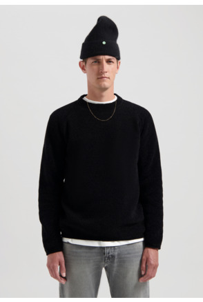 Dstrezzed Heren Chenille Trui Crewneck Grijs