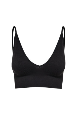 ONLVICKY RIB SEAMLESS VNECK TOP NOOS ACC