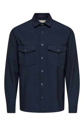 Regular Fit Overhemdkraag Lange Mouwen (L/M) Heren