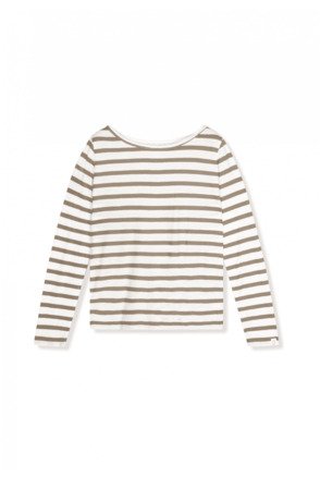 10DAYS Dames lange mouw gestreept t-shirt 100% katoen