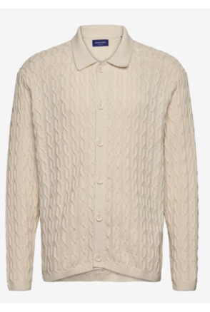 JORWINTER KNIT CABLE POLO STYD AW24