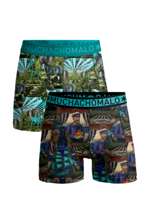 Jongens 2-Pack Boxershorts Kapitein Ezel