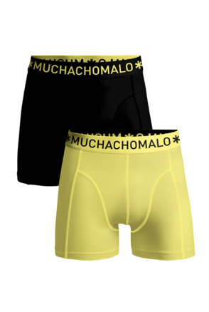Heren 2-Pack Boxershorts Effen