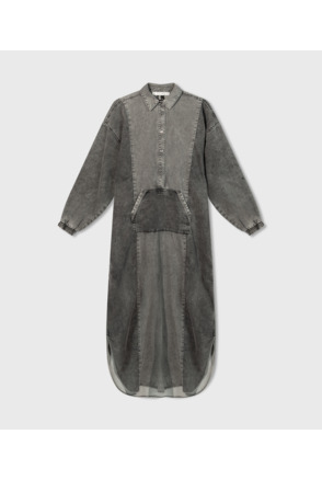 10DAYS Dames jurk Billie dress jog denim katoenmix