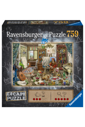Ravensburger Escape Puzzle Da Vinci Artists Workshop - Legpuzzel - 759 stukjes