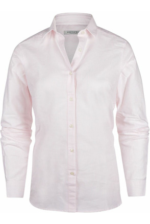 Steppin' Out Blouse Lauren Oxford Strepen Roze
