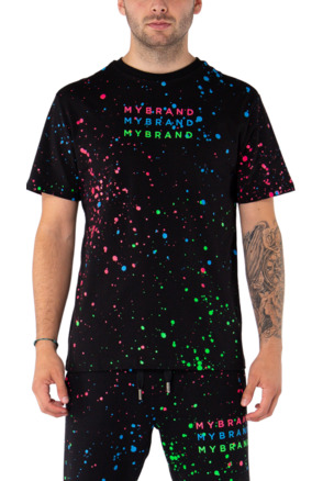 NEON VERFSPAT MB T-SHIRT HEREN