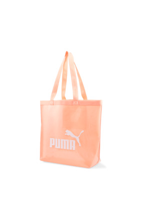 Core Transparent Shopper Peach Pink