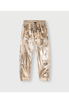 metallic pants