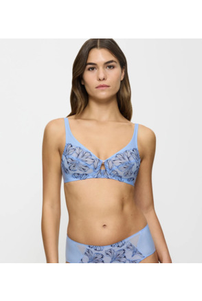 Wild Iris Florale, Bh, niet voorgevormd zonder beugel