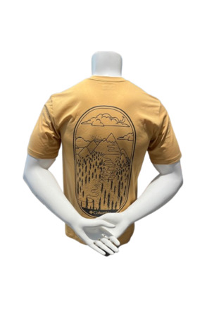 M EU Poplar Hill Grafisch SS Shirt