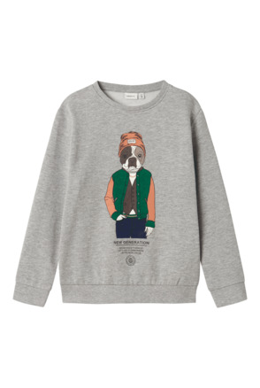 Losse pasvorm ronde hals lange mouwen (L/S) Jongens