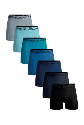 Heren 7-Pack Boxershorts Effen