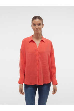 VMQUEENY LS OVERSIZE SHIRT WVN GA N