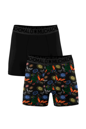 Heren 2-pack Boxershorts Lieveheersbeestje Print/Black