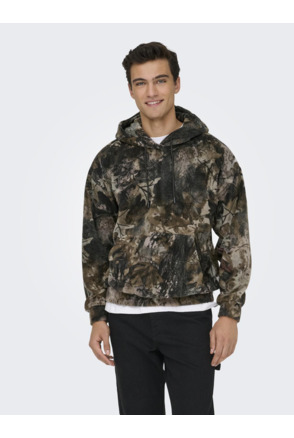 Oversize Fit Hoodie Lange Mouwen (L/M) Heren