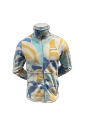 Graniet Mountain Fleecejack met print