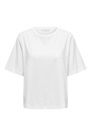 Loose Fit O-Neck Short Sleeves (S/S) Basic O-hals T-shirt met losse pasvorm en korte mouwen