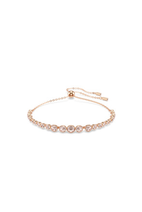 Imber Tennis Emily Soft Bracelet Rose Gold shiny Silk