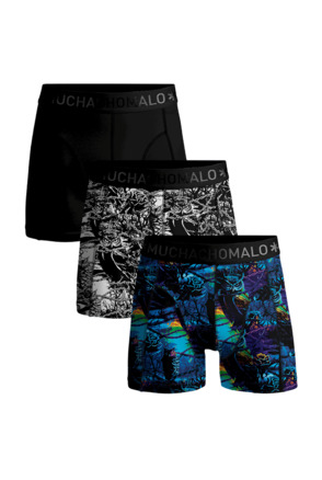 Men 3-Pack Boxer Shorts Print/Print/Solid