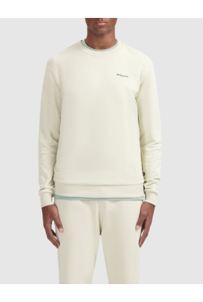 Dual-tone Palm Sweater 100% Cotton Men