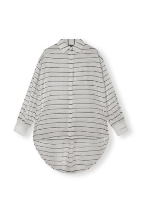 oversized blouse stripe