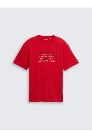 T-shirt met logo-opdruk